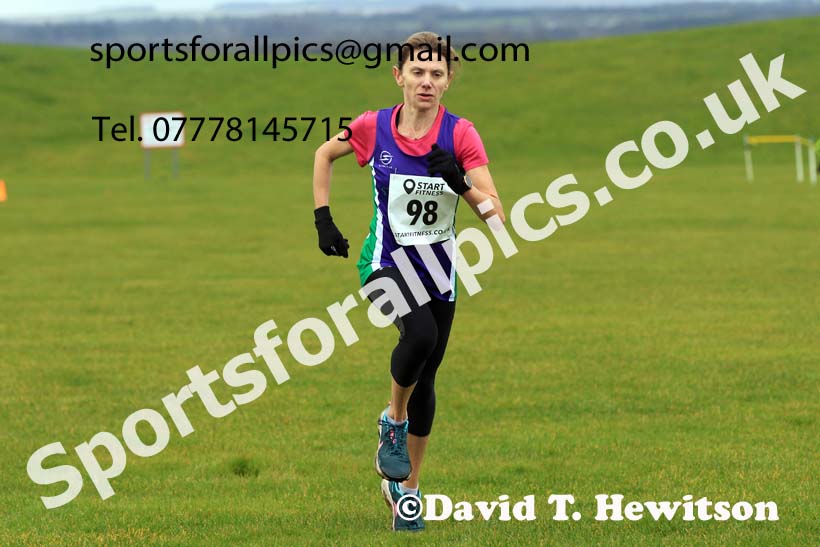 Womens 35+ and Mens 65+ 2023 NEMAA Cross Country, Croft Circuit, North Yorkshire. Photo: David T. Hewitson/Sports for All Pics
